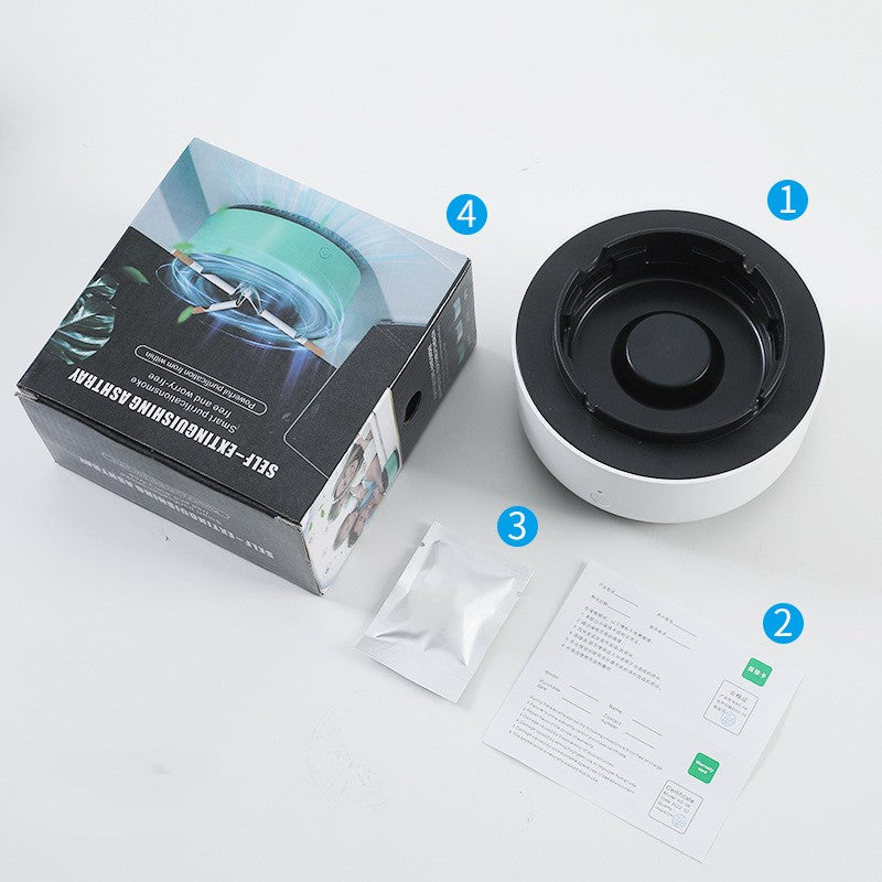 Pure-Air Automatic Anion-Purification Ashtray