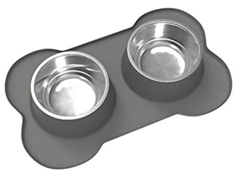 Bone-Silhouette Silicone Dining Station
