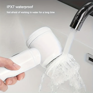 Kinetic-Spin Cordless Rechargeable Cleaning-Brush
