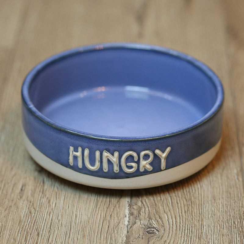 Classic-Script Premium Ceramic Pet Bowl