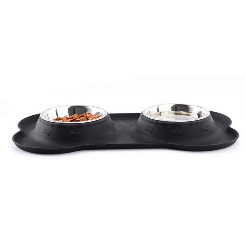 Bone-Silhouette Silicone Dining Station