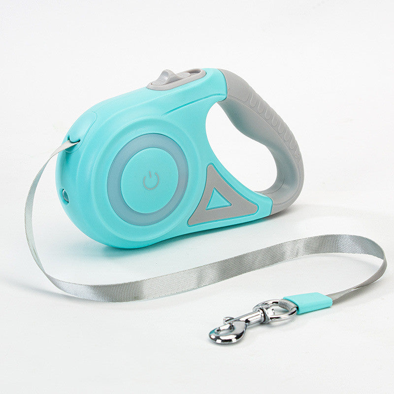 Hondenriem Rollijn En Halsband Spot Licht Automatische Huisdier Hond Kat Trekkoord Voor Kleine Middelgrote Honden Huisdier Product