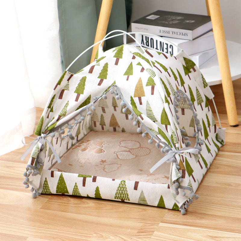 Kattentent Kattenhuis Overdekt Huisdierbed
