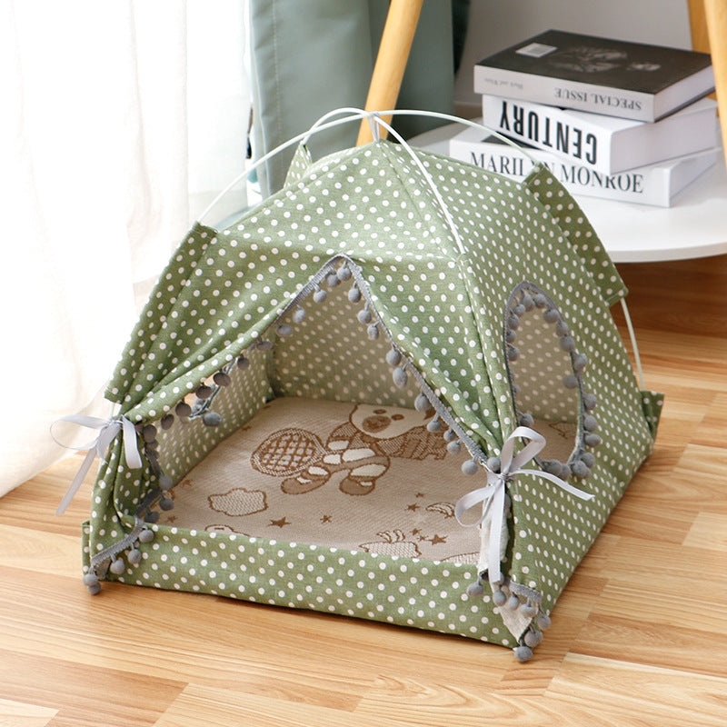 Kattentent Kattenhuis Overdekt Huisdierbed