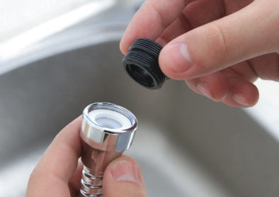 Kinetic-Flow Universal Faucet-Extender Filter