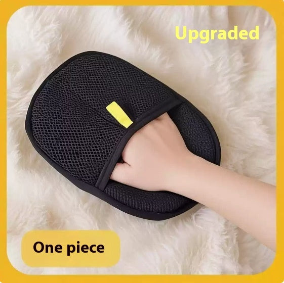 Pet Hair Remover Mitt Verwijder Handschoenen Voor Dierenhaar Ontwolborstelhandschoen Voor Hond Kat Konijn Met Lang Kort Krullend Haar