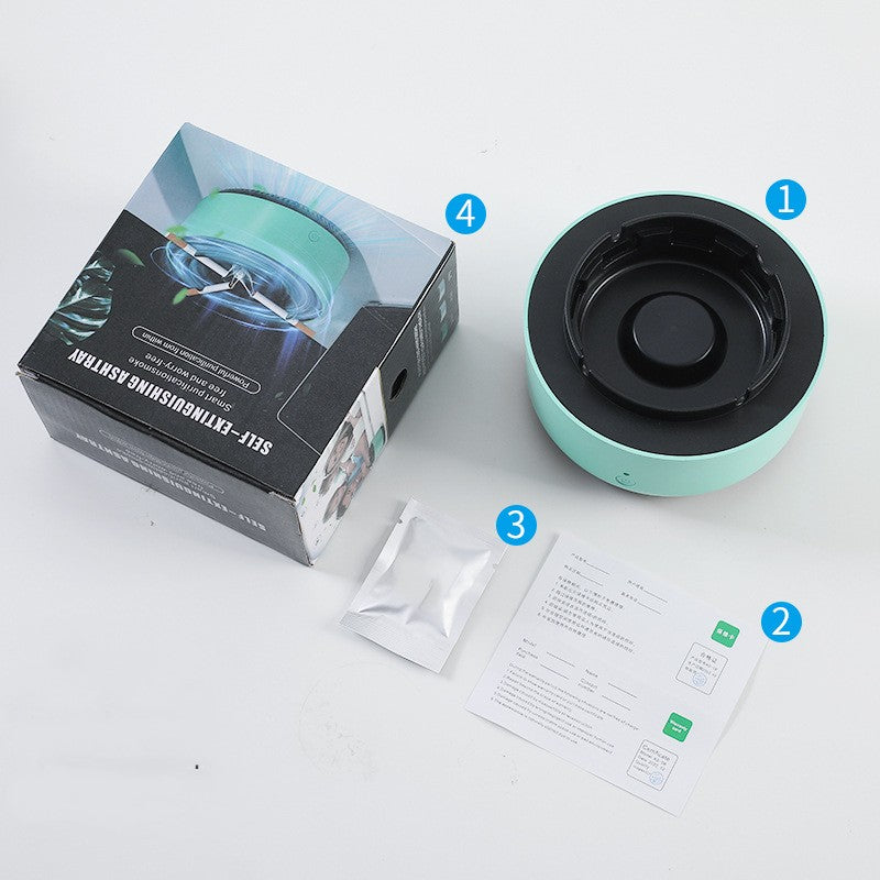 Pure-Air Automatic Anion-Purification Ashtray