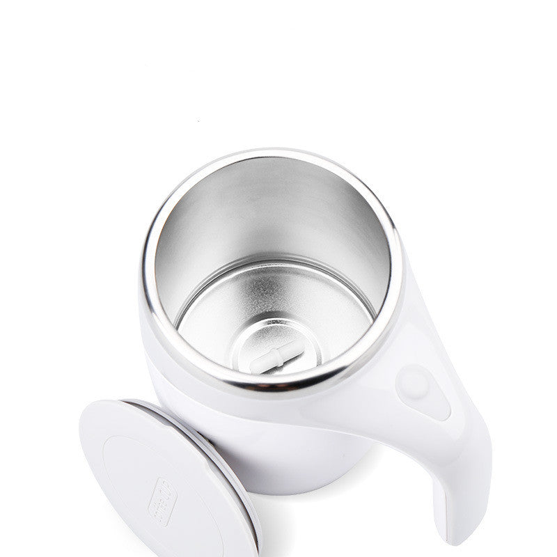 Kinetic-Core Rechargeable Magnetic-Stirring Cup