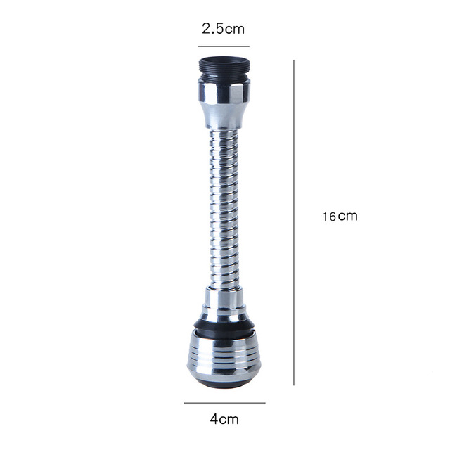 Kinetic-Flow Universal Faucet-Extender Filter
