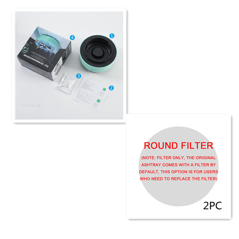 Pure-Air Automatic Anion-Purification Ashtray
