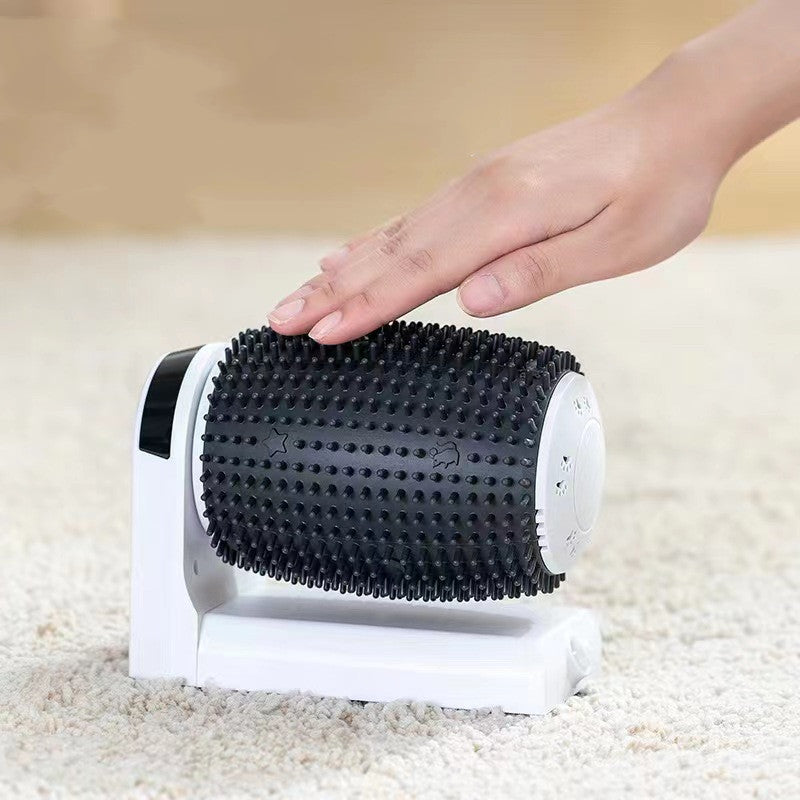 Silhouette-Corner Automatic Self-Grooming Scratcher