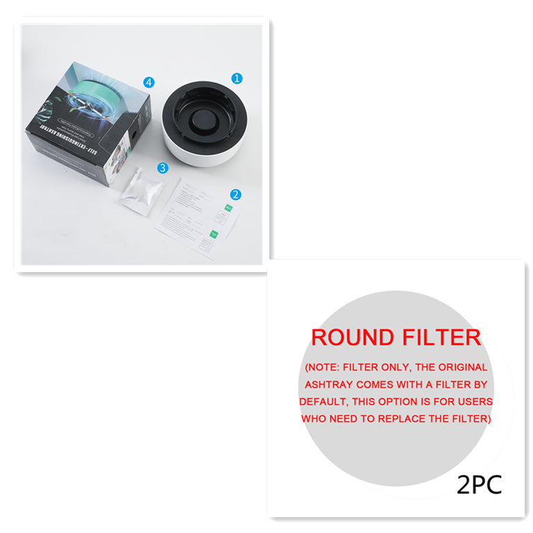 Pure-Air Automatic Anion-Purification Ashtray