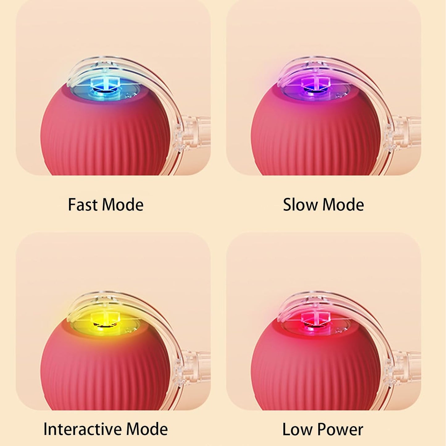 Active-Roll Smart Interactive Pet Ball