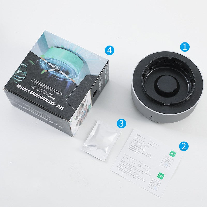 Pure-Air Automatic Anion-Purification Ashtray