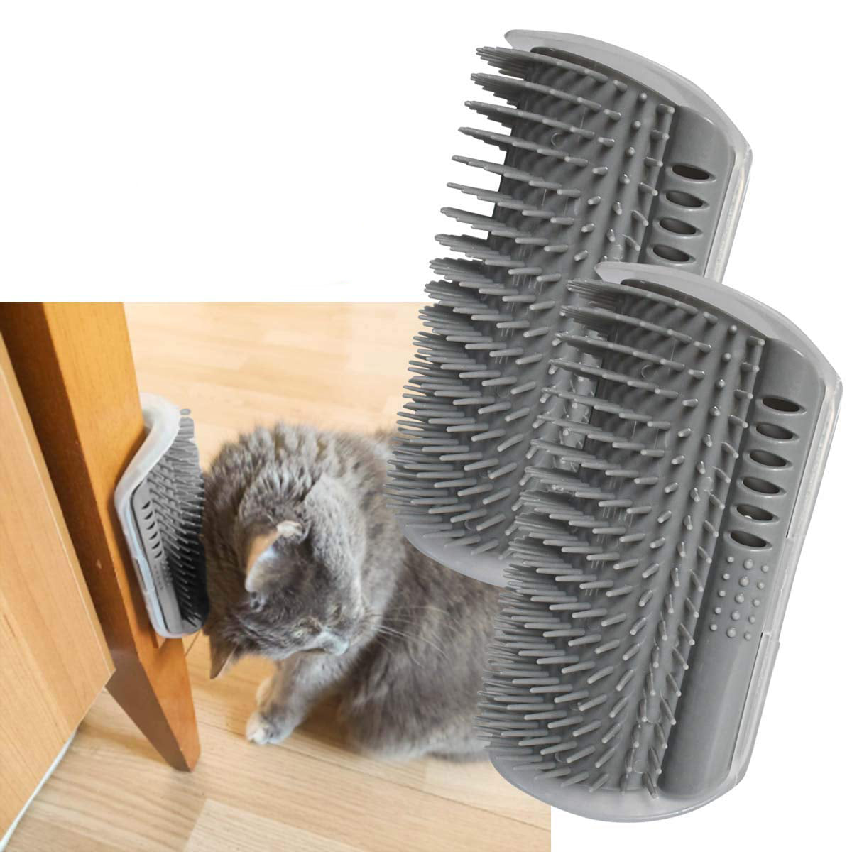 Interactive Self-Grooming Arch & Wellness Corner Massager