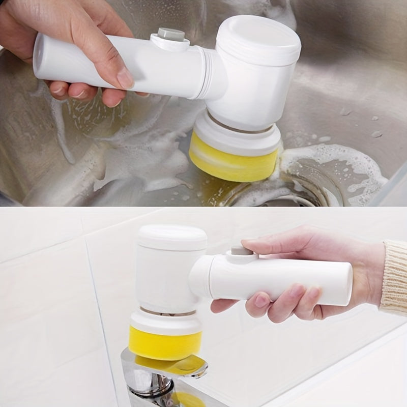 Kinetic-Spin Cordless Rechargeable Cleaning-Brush