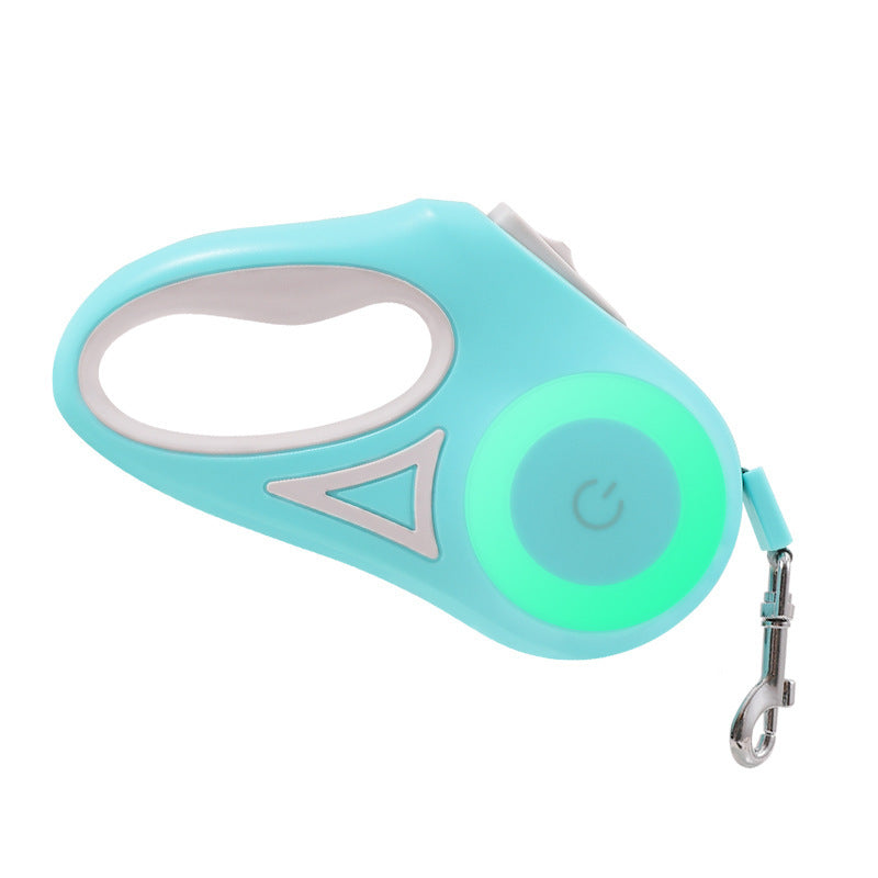 Hondenriem Rollijn En Halsband Spot Licht Automatische Huisdier Hond Kat Trekkoord Voor Kleine Middelgrote Honden Huisdier Product