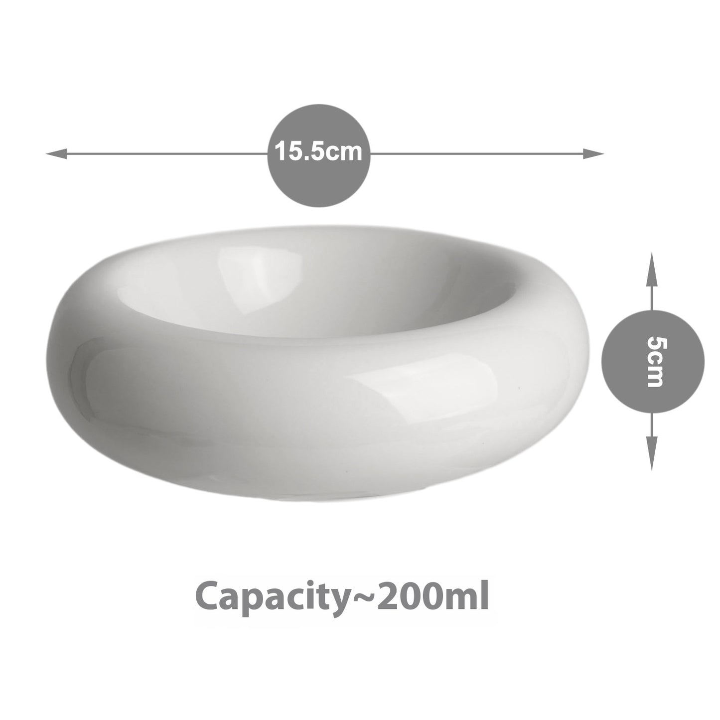 The Halo Series | Minimalist Ceramic Wellness Bowl
