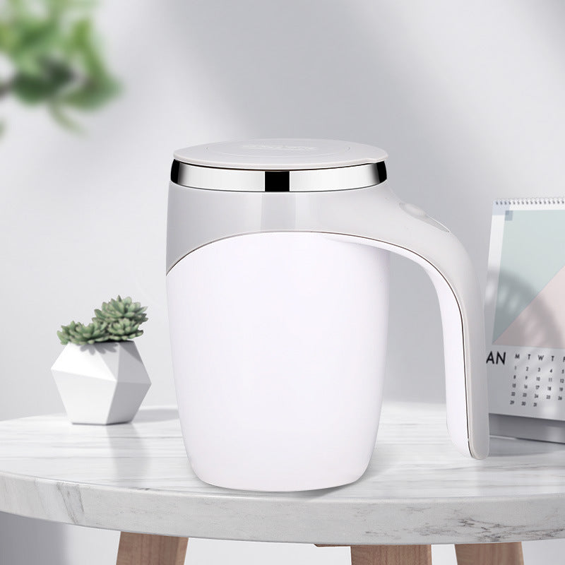 Kinetic-Core Rechargeable Magnetic-Stirring Cup