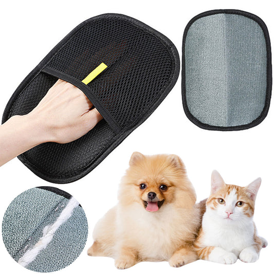 Pet Hair Remover Mitt Verwijder Handschoenen Voor Dierenhaar Ontwolborstelhandschoen Voor Hond Kat Konijn Met Lang Kort Krullend Haar