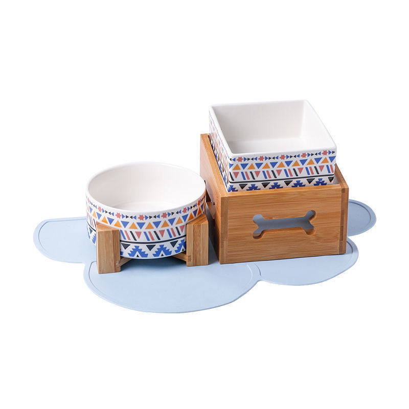 Terra-Modern Wood & Ceramic Dining Series