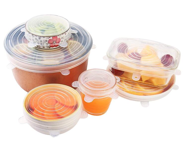 Pure Seal Silicone Stretch-Lids
