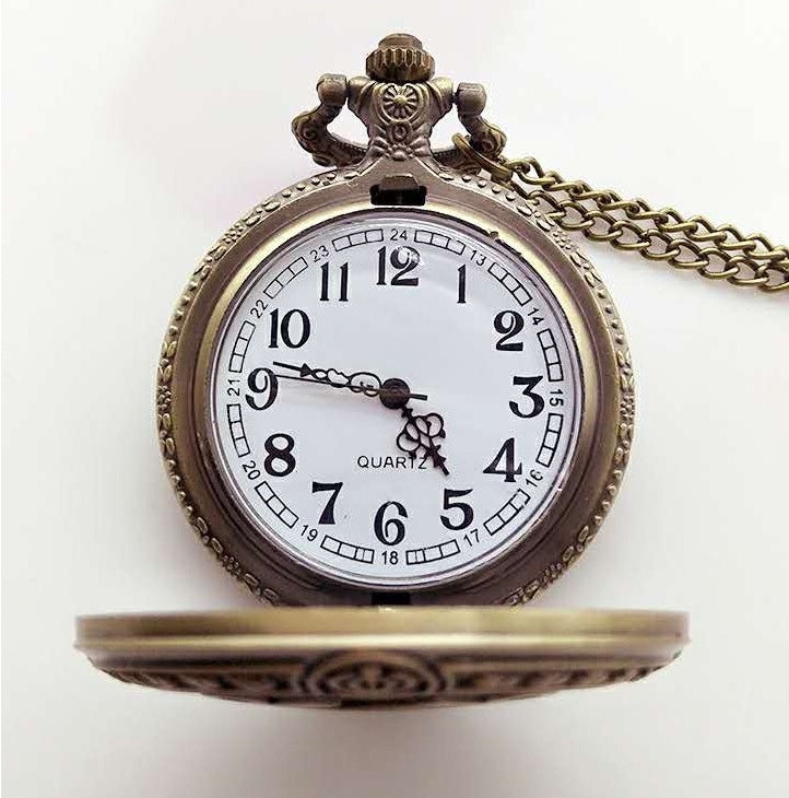 Heritage Bronze Coast-Guard Pocket Watch
