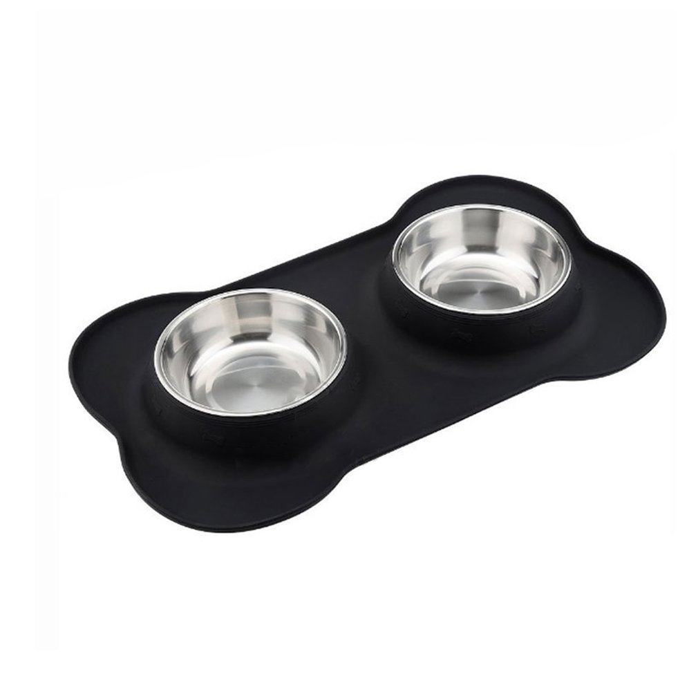 Bone-Silhouette Silicone Dining Station