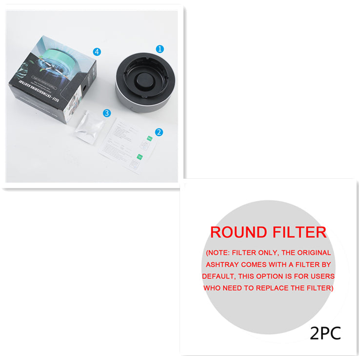 Pure-Air Automatic Anion-Purification Ashtray