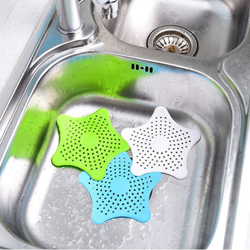 Starfish Silicone 3-Piece Drain-Filter Set
