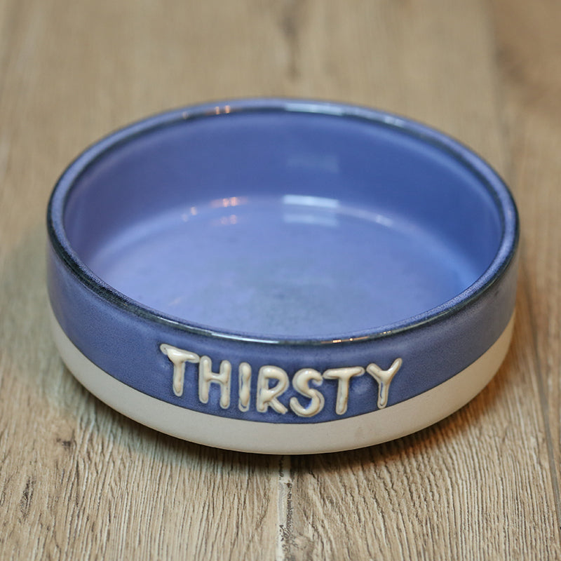 Classic-Script Premium Ceramic Pet Bowl