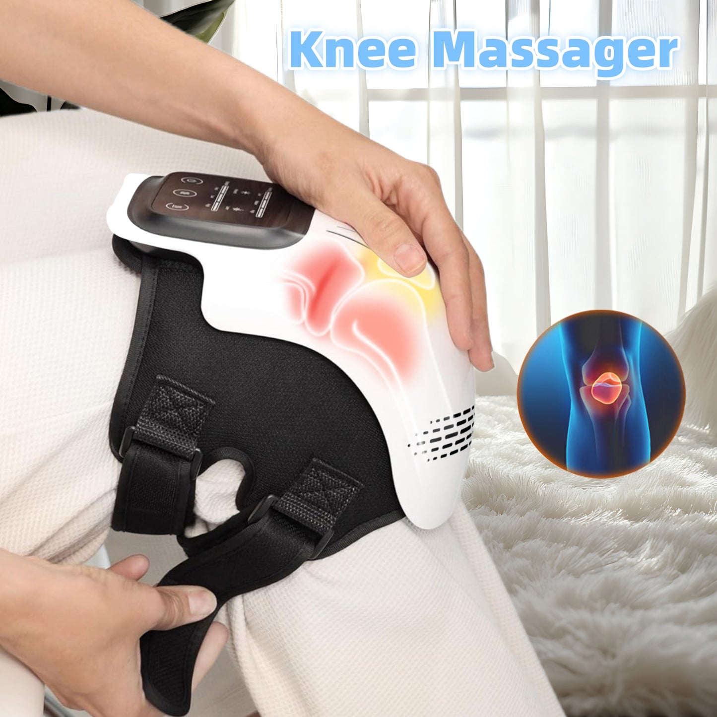 Lumina Knee Infrared-Laser Vibration Massager