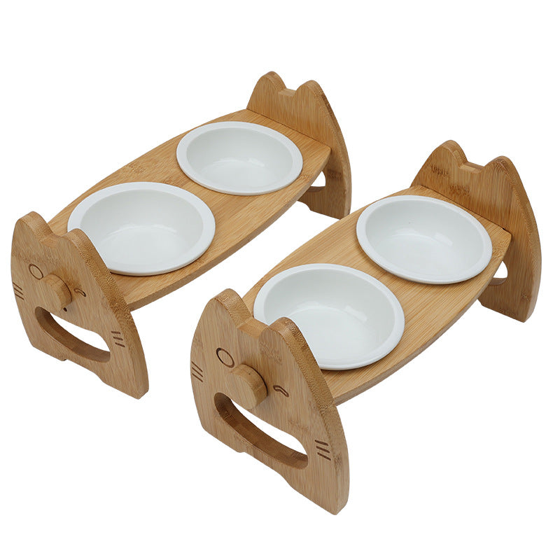 Aero-Tilt Adjustable Wood Dining Set
