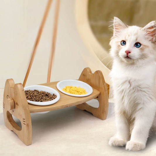 Aero-Tilt Adjustable Wood Dining Set