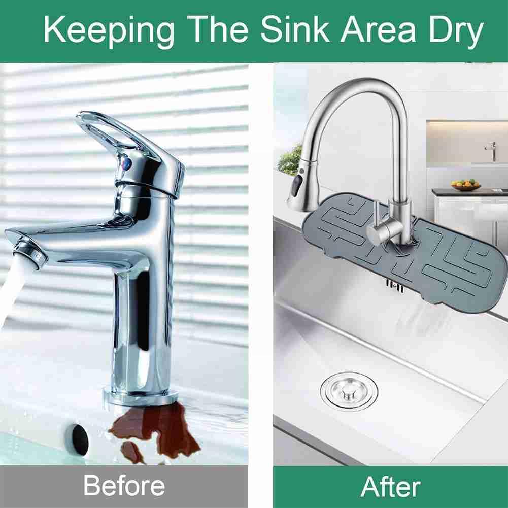 Aegis-Silicone Absorbent Faucet-Mat