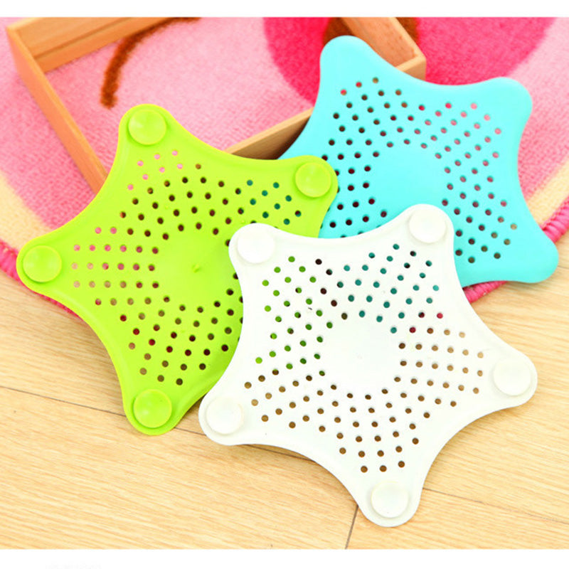 Starfish Silicone 3-Piece Drain-Filter Set