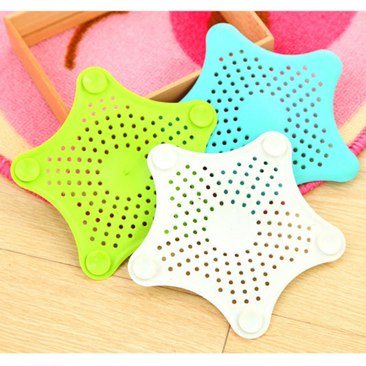 Starfish Silicone 3-Piece Drain-Filter Set