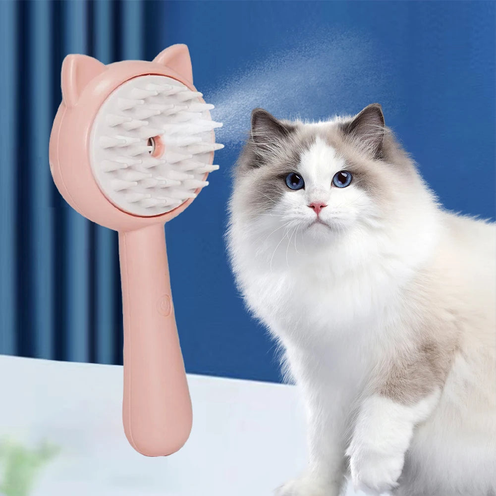 Aura-Mist Multifunctional Rechargeable Slicker-Brush