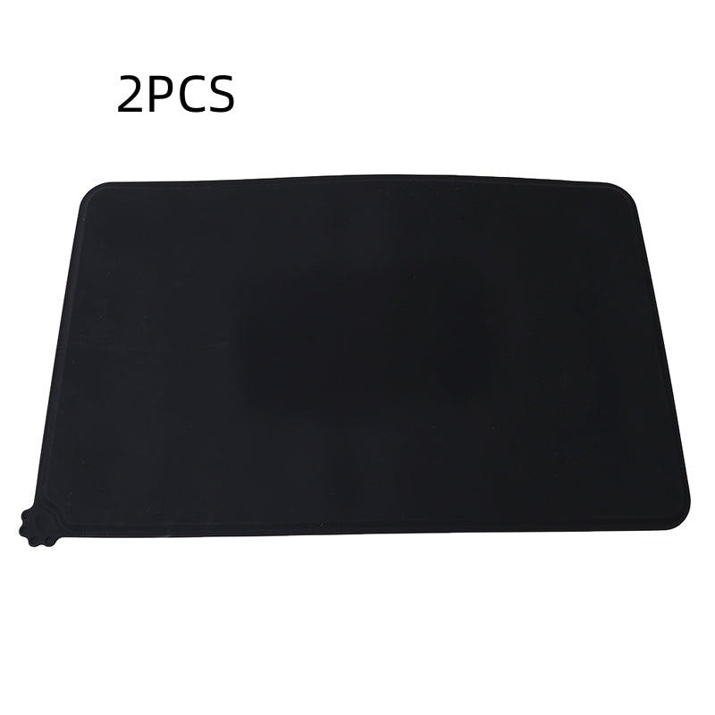 Minimalist-Edge Silicone Feeding Mat