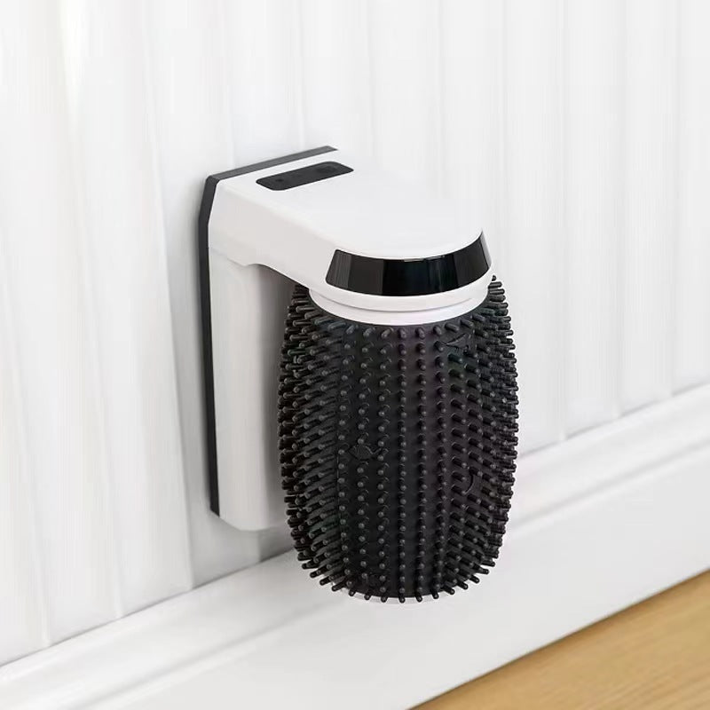Silhouette-Corner Automatic Self-Grooming Scratcher