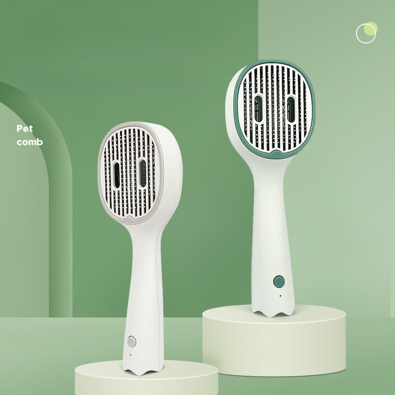 Pure-Coat UVC-Sterilizing Tangle-Free Slicker- Comb