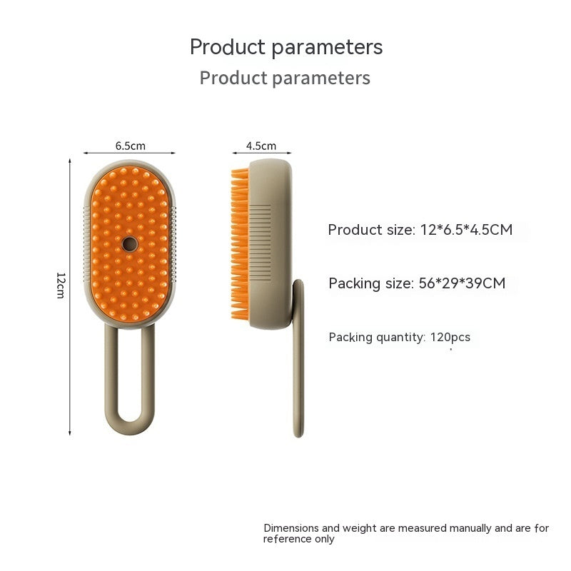 Hydro-Mist 3-in-1 Grooming & Massage Brush