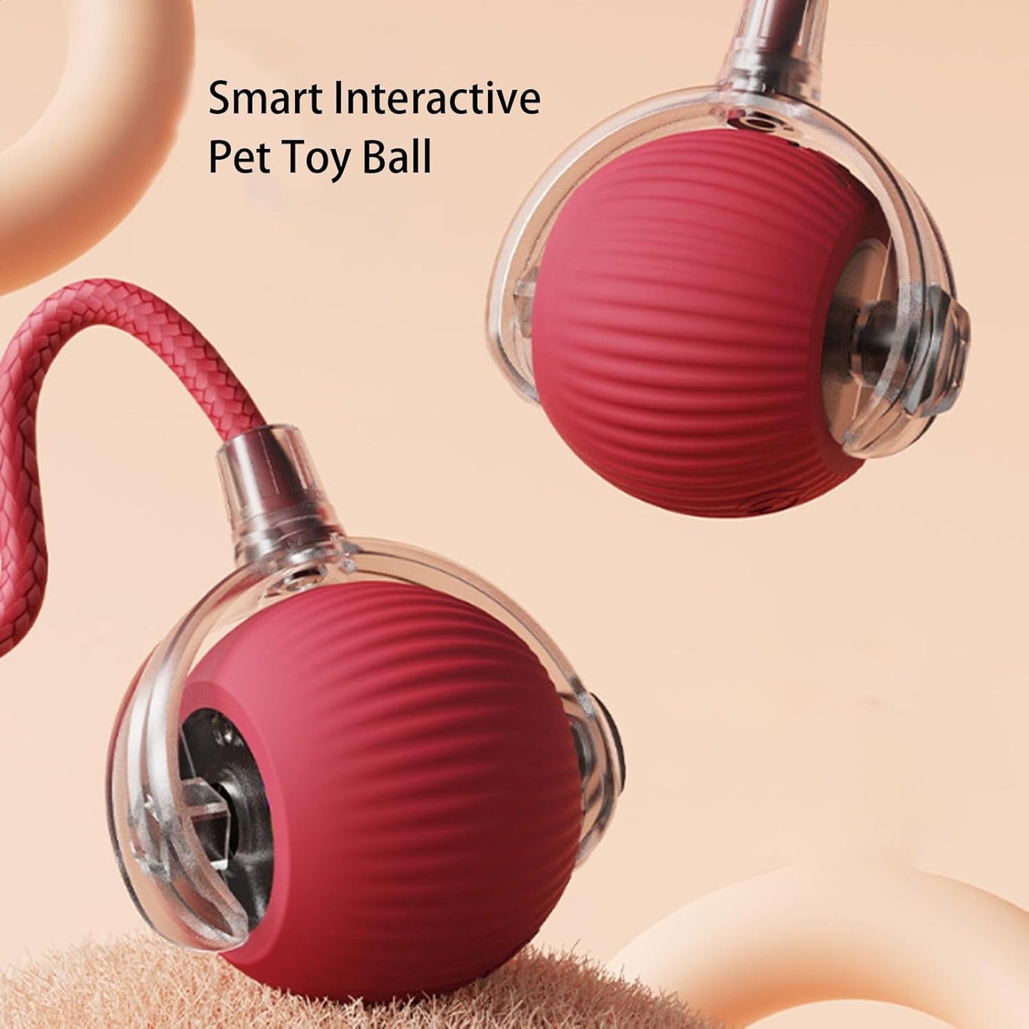 Active-Roll Smart Interactive Pet Ball
