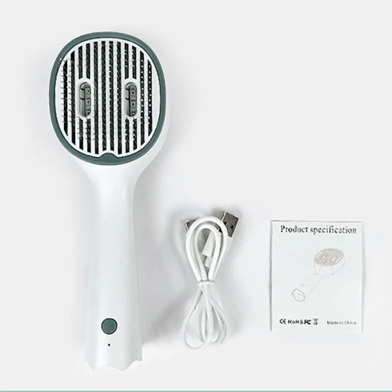 Pure-Coat UVC-Sterilizing Tangle-Free Slicker- Comb