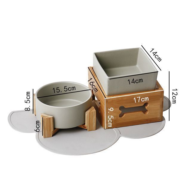 Terra-Modern Wood & Ceramic Dining Series