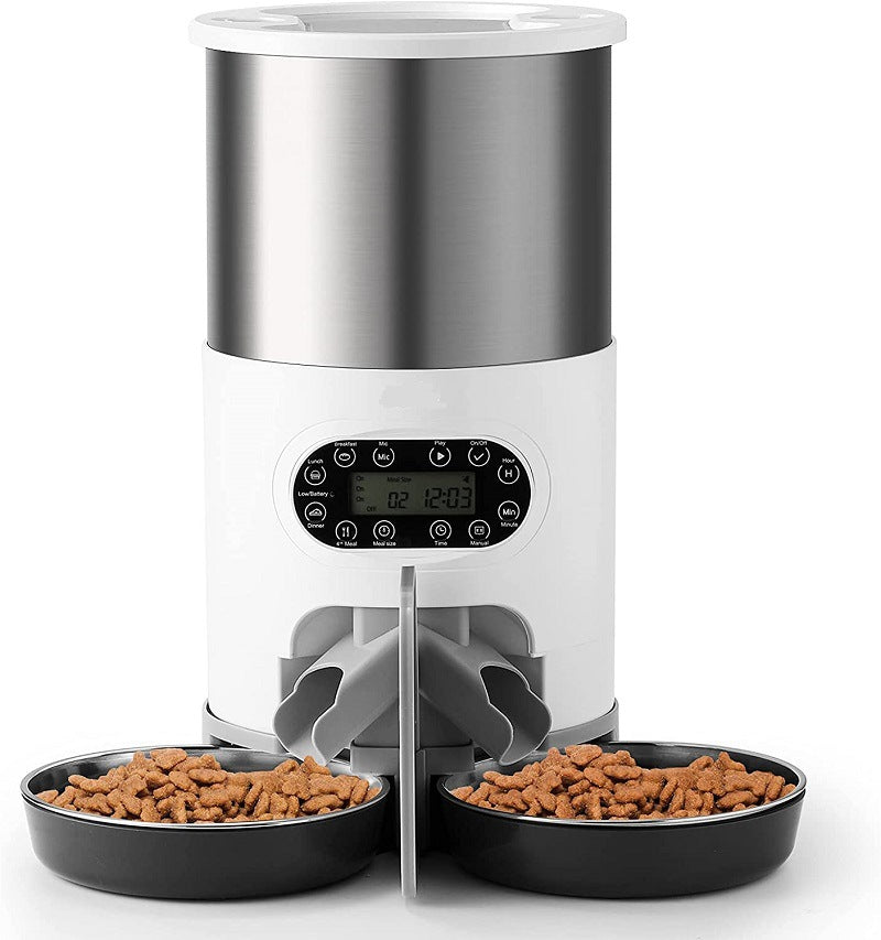 The Harmony Series | App & Timer Controlled Single, Dual Bowl Smart Feeder