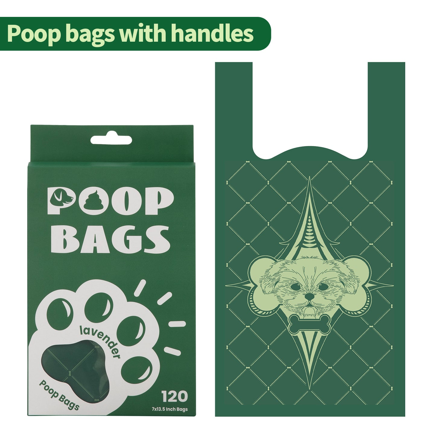 Eco-Guard Handle-Tie Degradable Waste-Bags