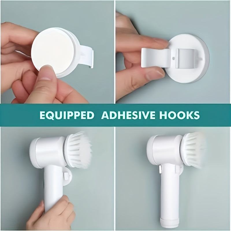 Kinetic-Spin Cordless Rechargeable Cleaning-Brush