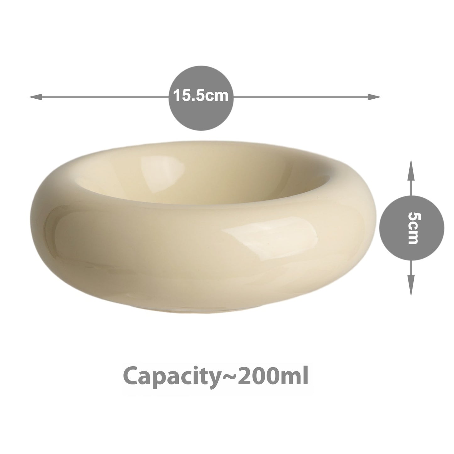 The Halo Series | Minimalist Ceramic Wellness Bowl