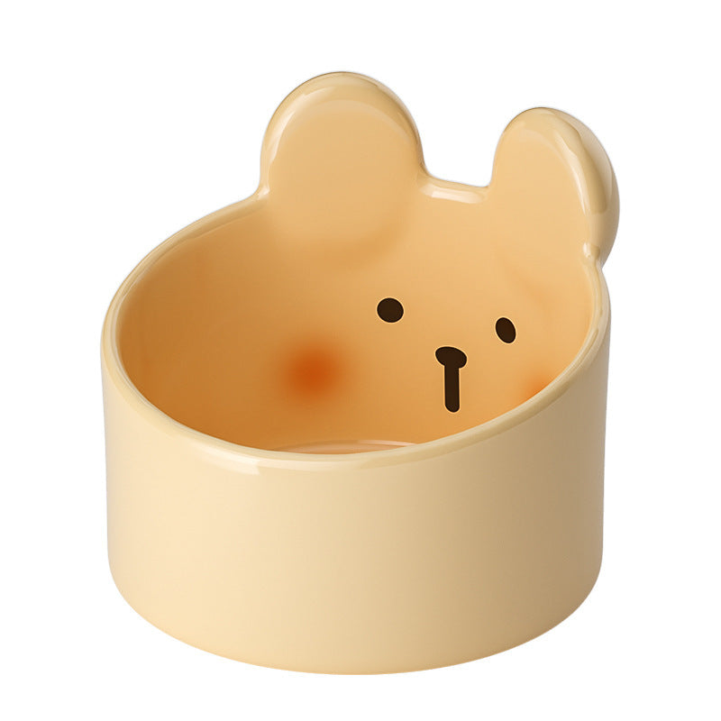 Soft-Tone Bear Sculpted Dining Basin
